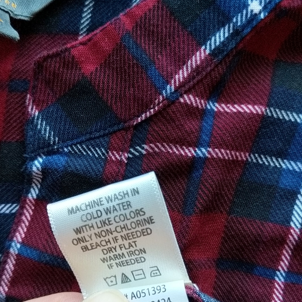 Mix By Hawthorn Stitch Fix Flannel Pullover Shirt View 5